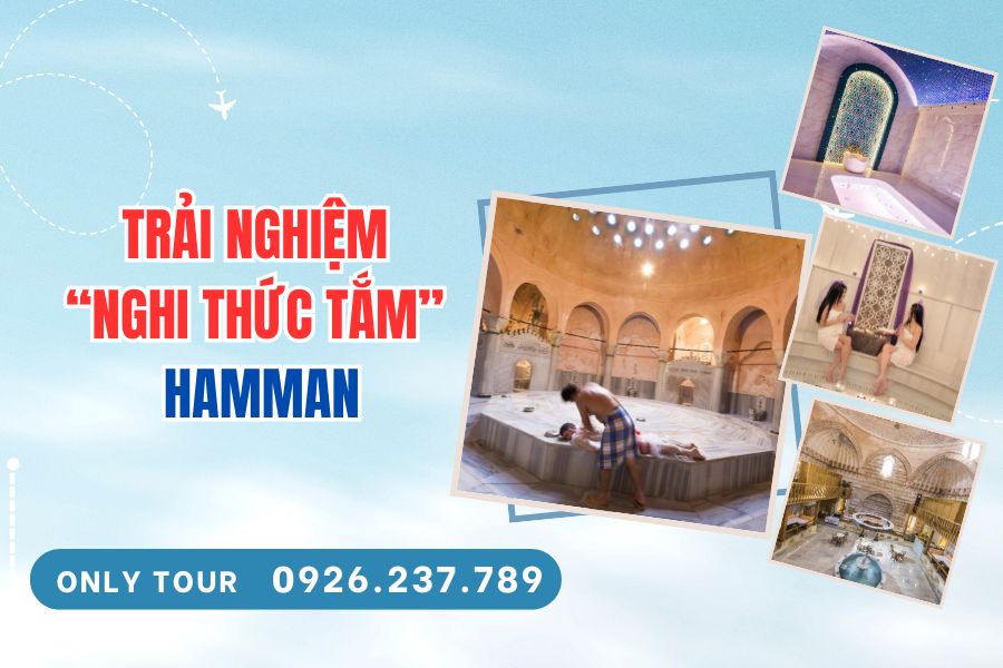 Nghi thức tắm Hammam Thổ Nhĩ Kỳ